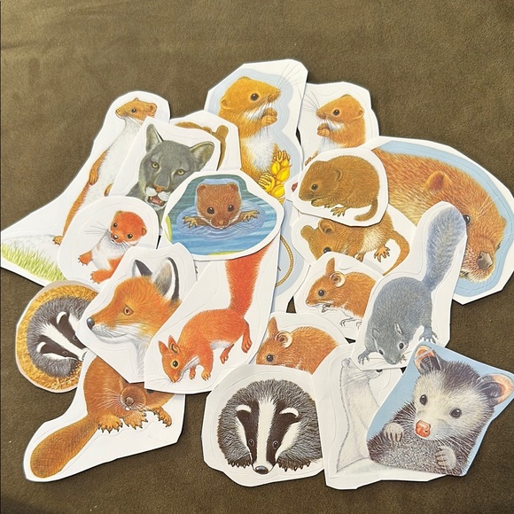 Animal Stickers for Small Pets - Multicolor 20 stickers - Picture 12 of 12